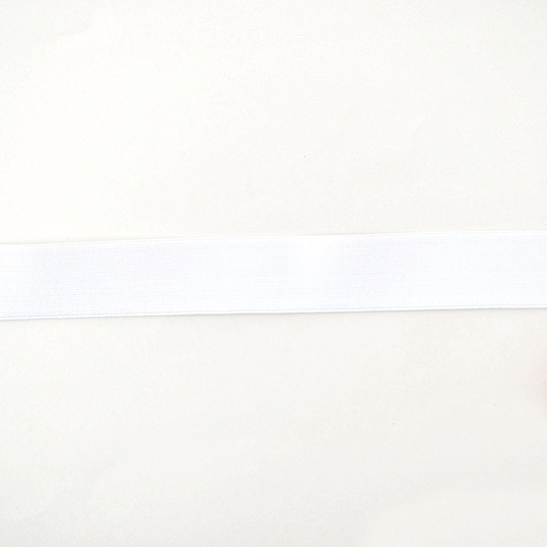 ゴムテープ3cm幅　白