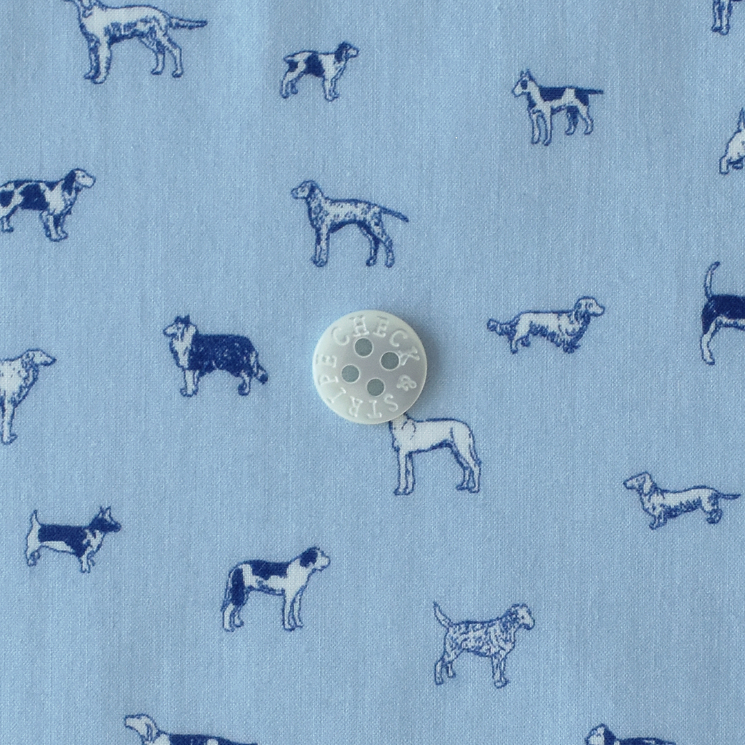 エターナルコレクション　Man's Best Friend BE(サックス地にネイビー)