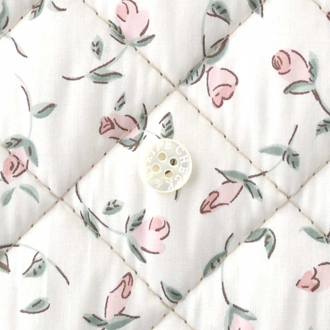 リバティプリントキルティング Floating Flora　◎J19B(ピンク系)