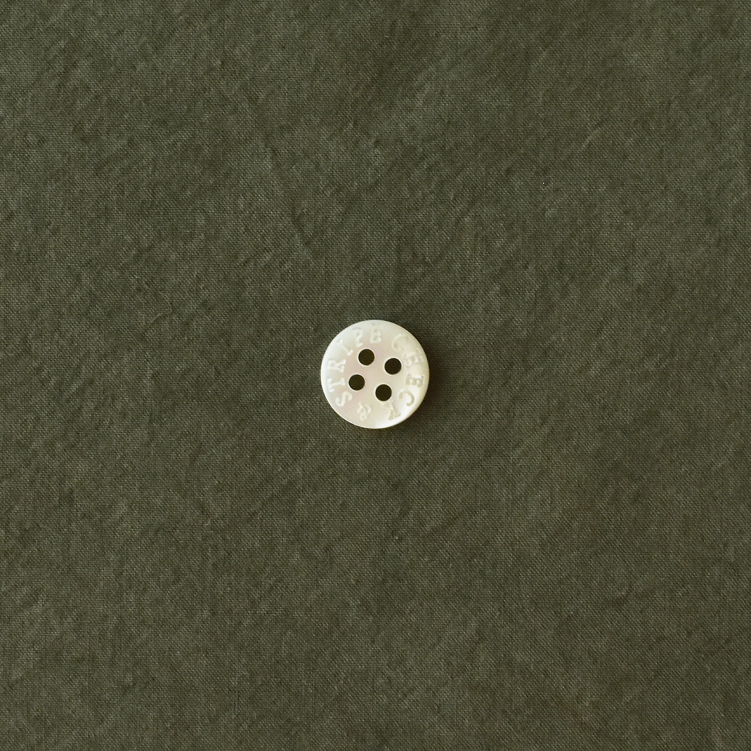 ワッシャー加工のコットンタイプライター　カーキ