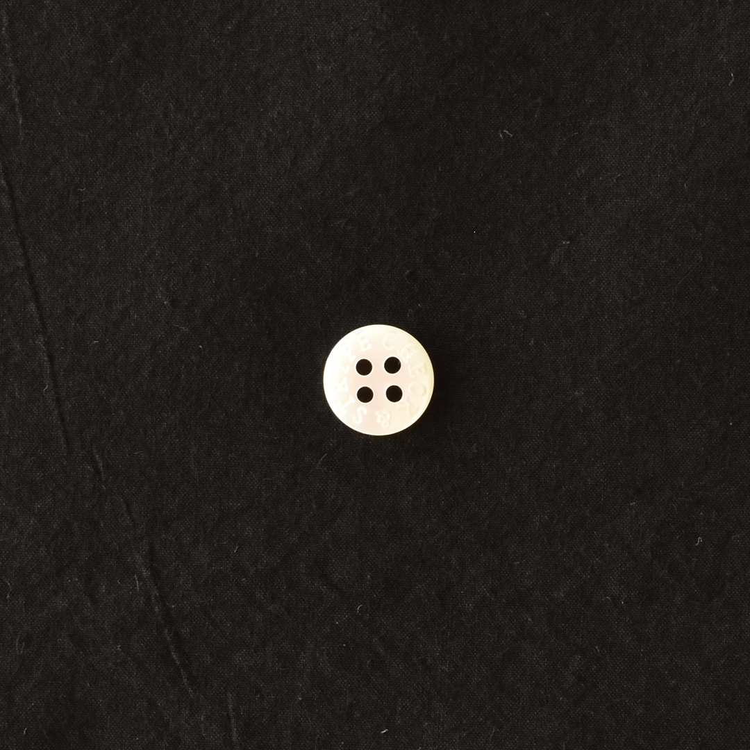 ワッシャー加工のコットンタイプライター　ブラック