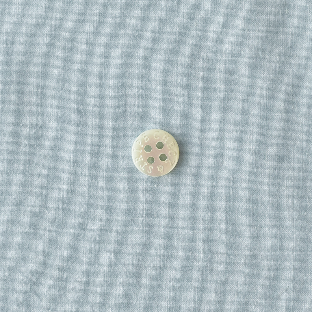 幅広ヴィンテージ感のあるコットンリネン　サックス