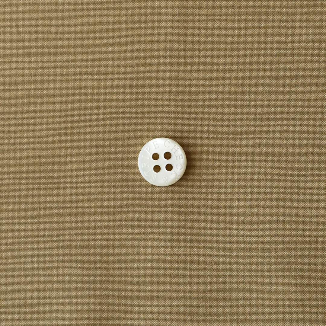 幅広スーピマコットンの高密度オックスフォード　ベージュ