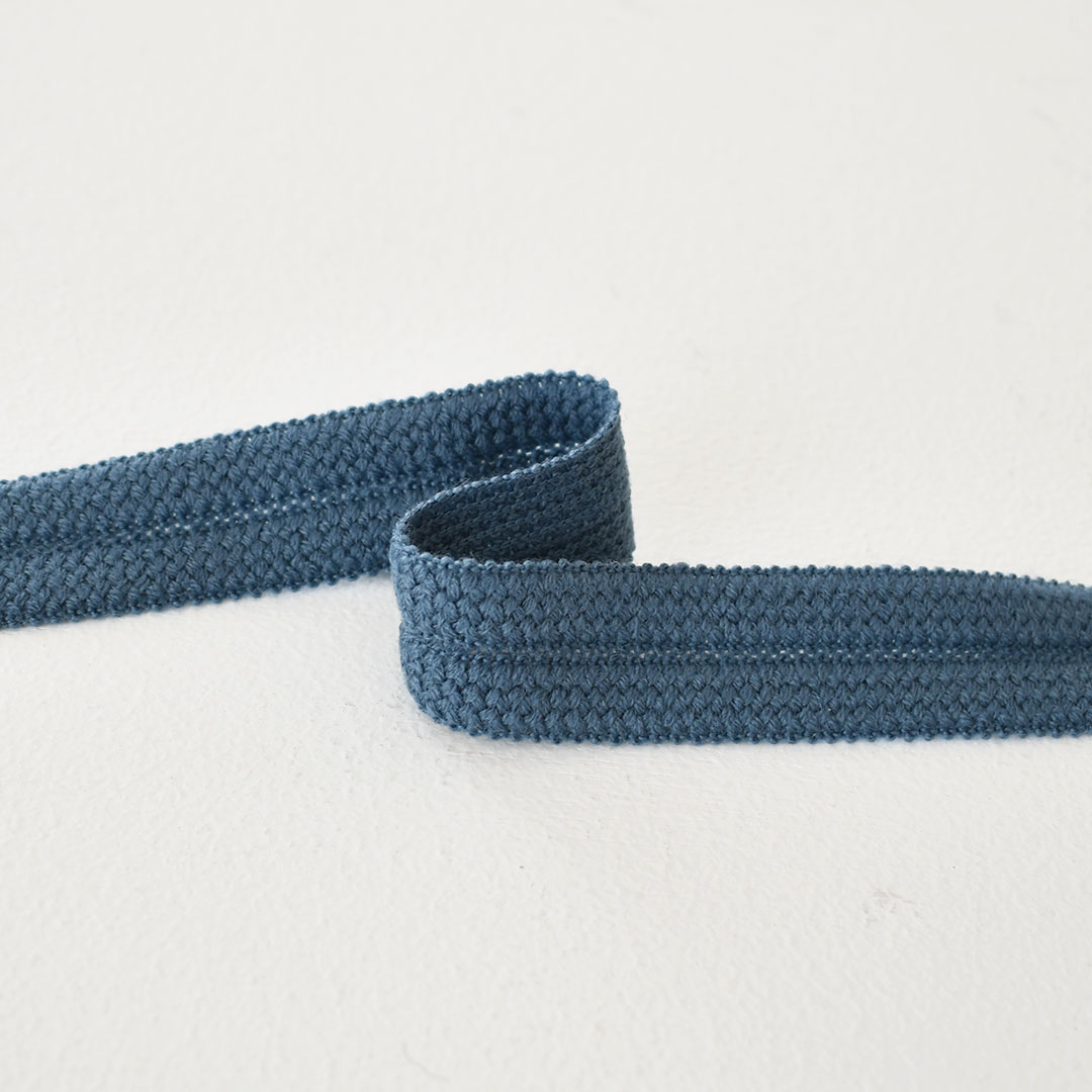(特価)ウールニットテープ幅20mmタイプ　28(スモークブルー)
