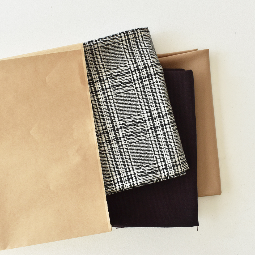 (特価)ウールのセット(おまけレシピ・タグ・アップリケ・ボタン付き)