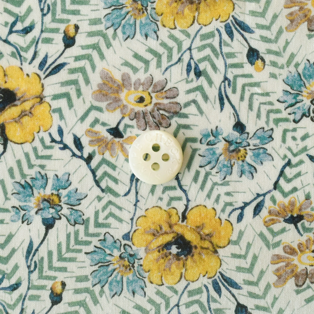 リバティプリント　★Demeter ◎J24B(イエロー系)