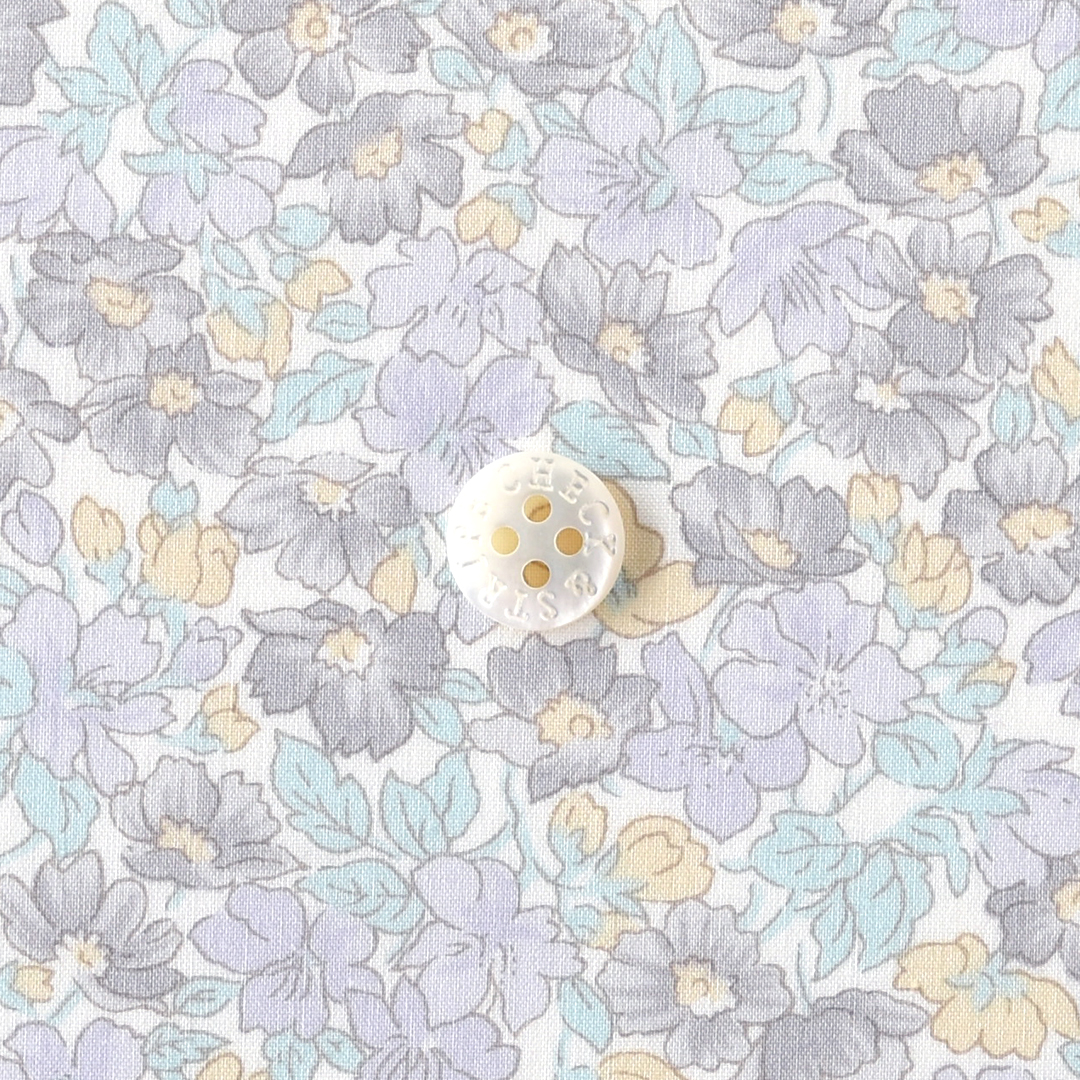 リバティプリント　Coriace ◎J23A(ラベンダーグレー系)