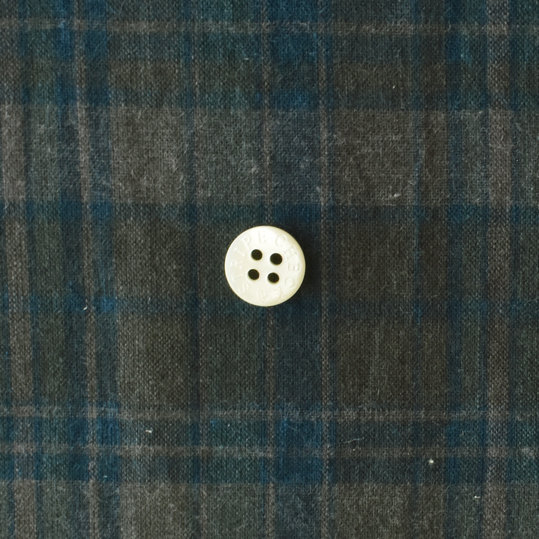 (特価)ヴィンテージ風のインド綿マドラスチェック　ブラウン系