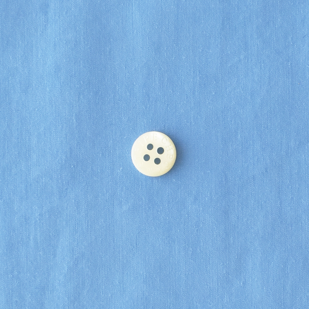 (特価3mカット)幅広高密度に織られたしなやかタイプライター　サックス