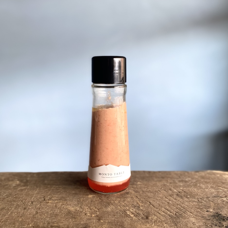 MONTO TABLE いちごのガスパチョドレッシング