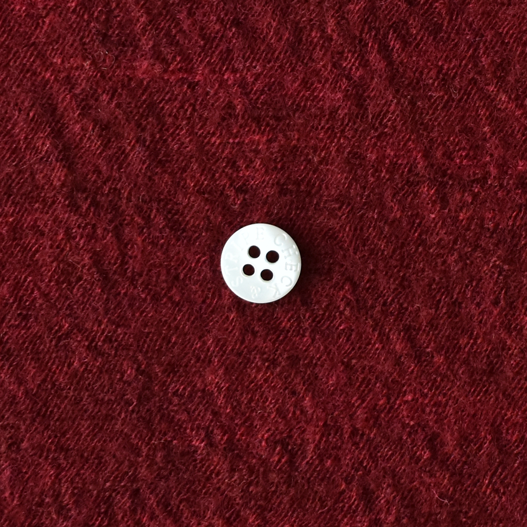 (大特価20％OFF)ちょっと幅広やわらかメランジウールニット　ダークレッド系