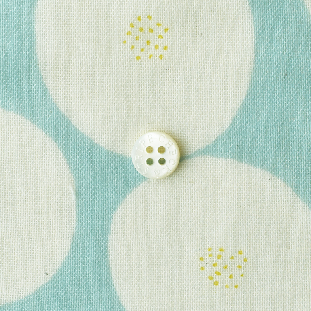 あんぱん ダブルガーゼ　C(グリーン×きなり)