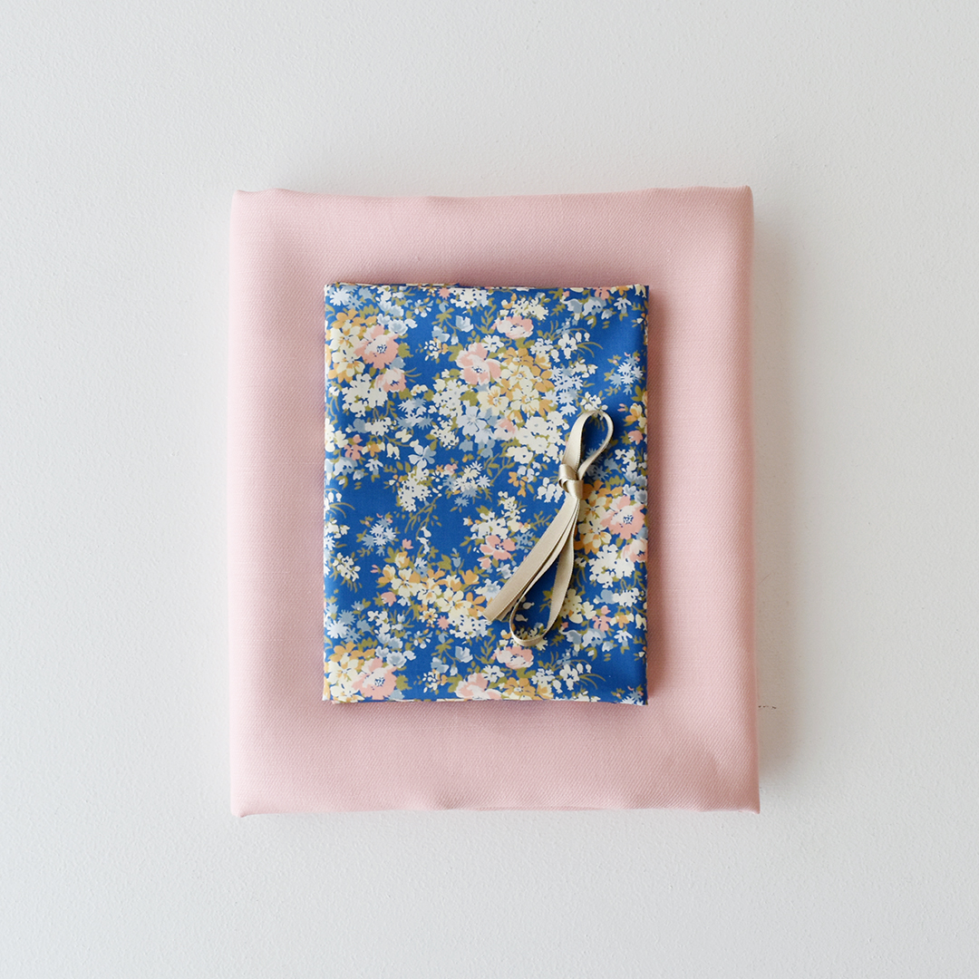 リバティプリント＆リネン 初夏のセット　ピンク1