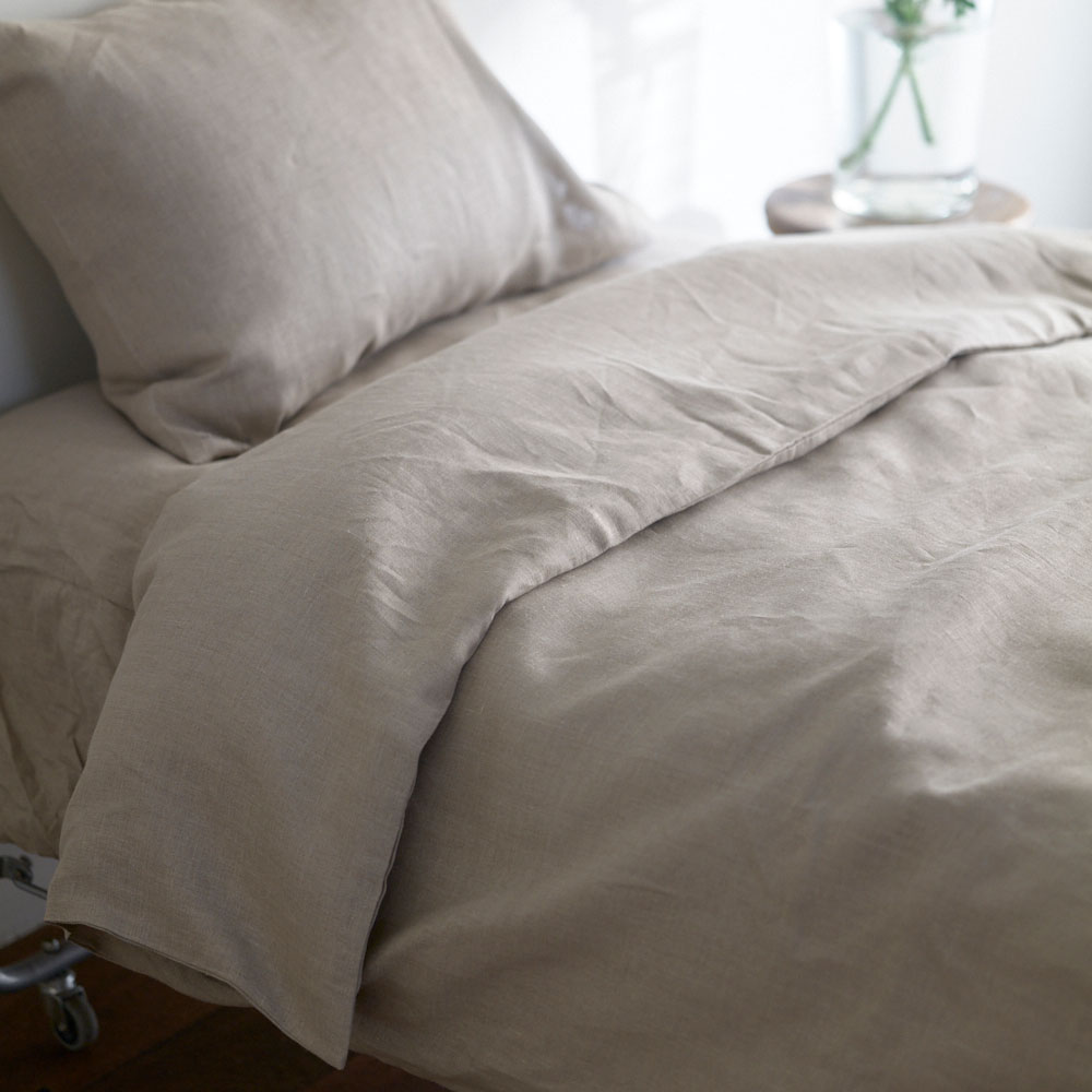 fog linen work リネンコンフォーターケース シングル　ナチュラル