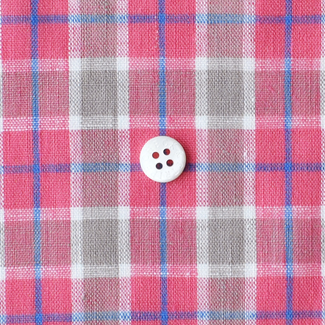 CHECK&STRIPEオリジナル天使のリネンのチェック　たそがれチェック