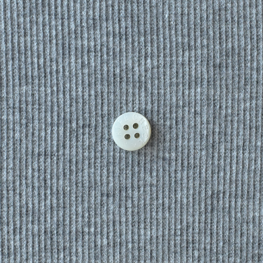 ほどよい厚みのスパンテレコ　杢グレー
