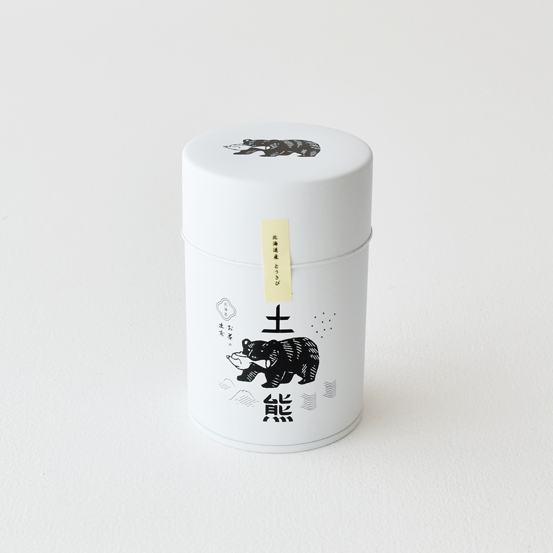 sabita 土熊お茶缶・とうきび