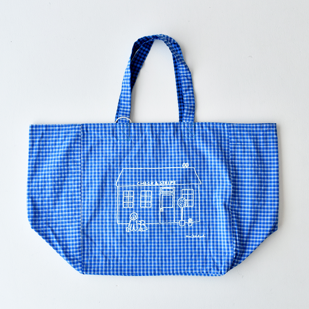 miiThaaii × CHECK&STRIPE  リバーシブルバッグ カラーアソート