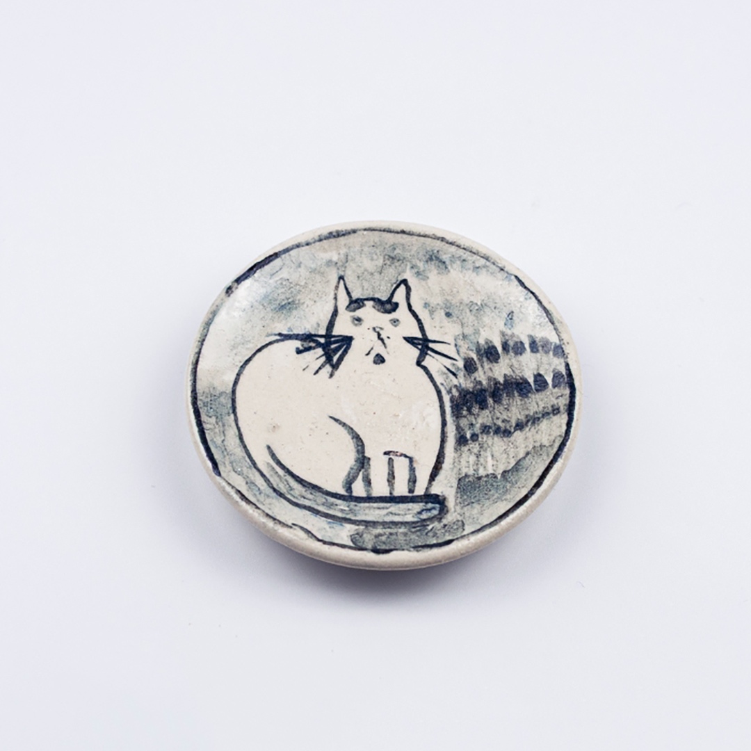 FRANCESCA AMAM LABEL amamのねこの豆皿　9