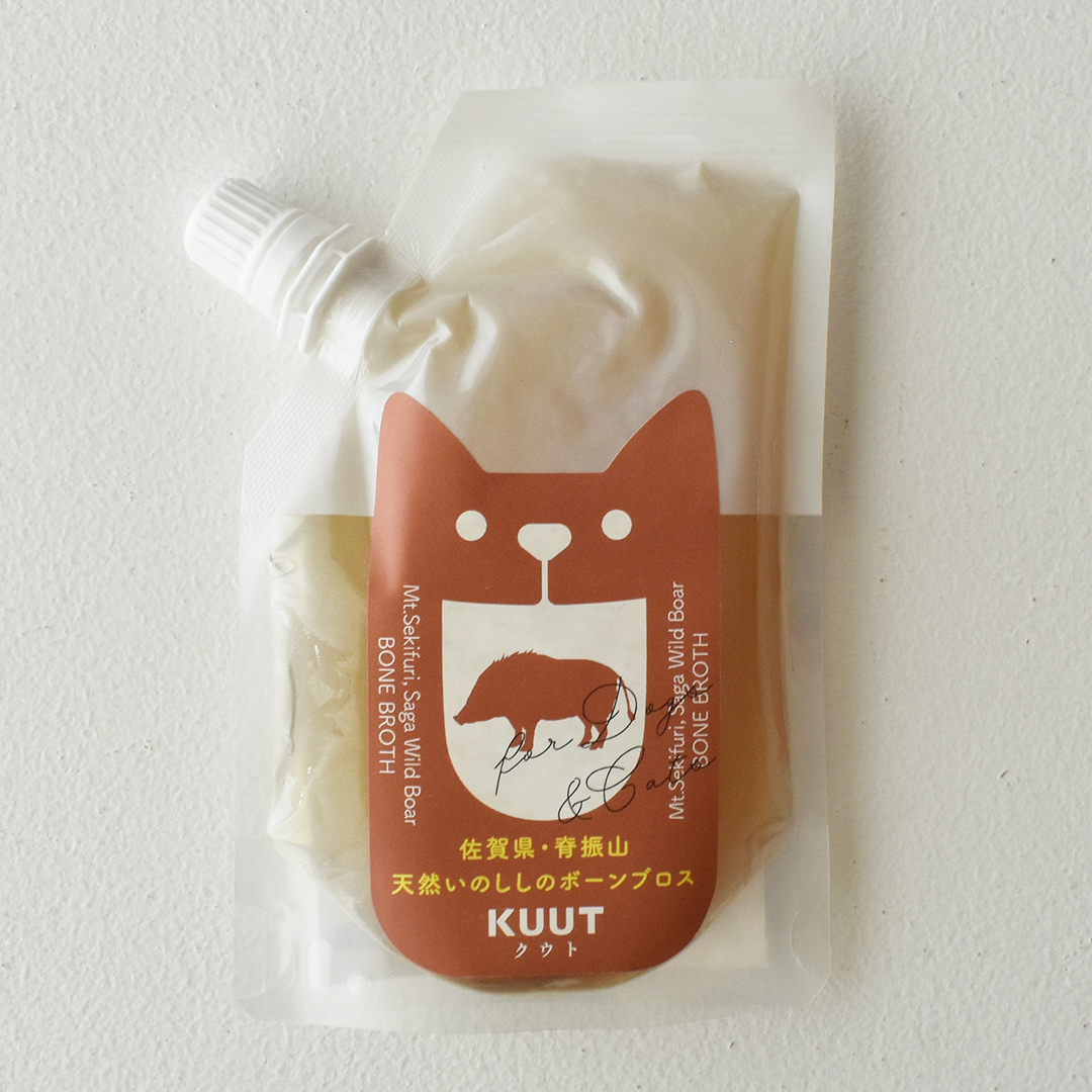 犬・猫用 ボーンブロス 120g　天然いのしし