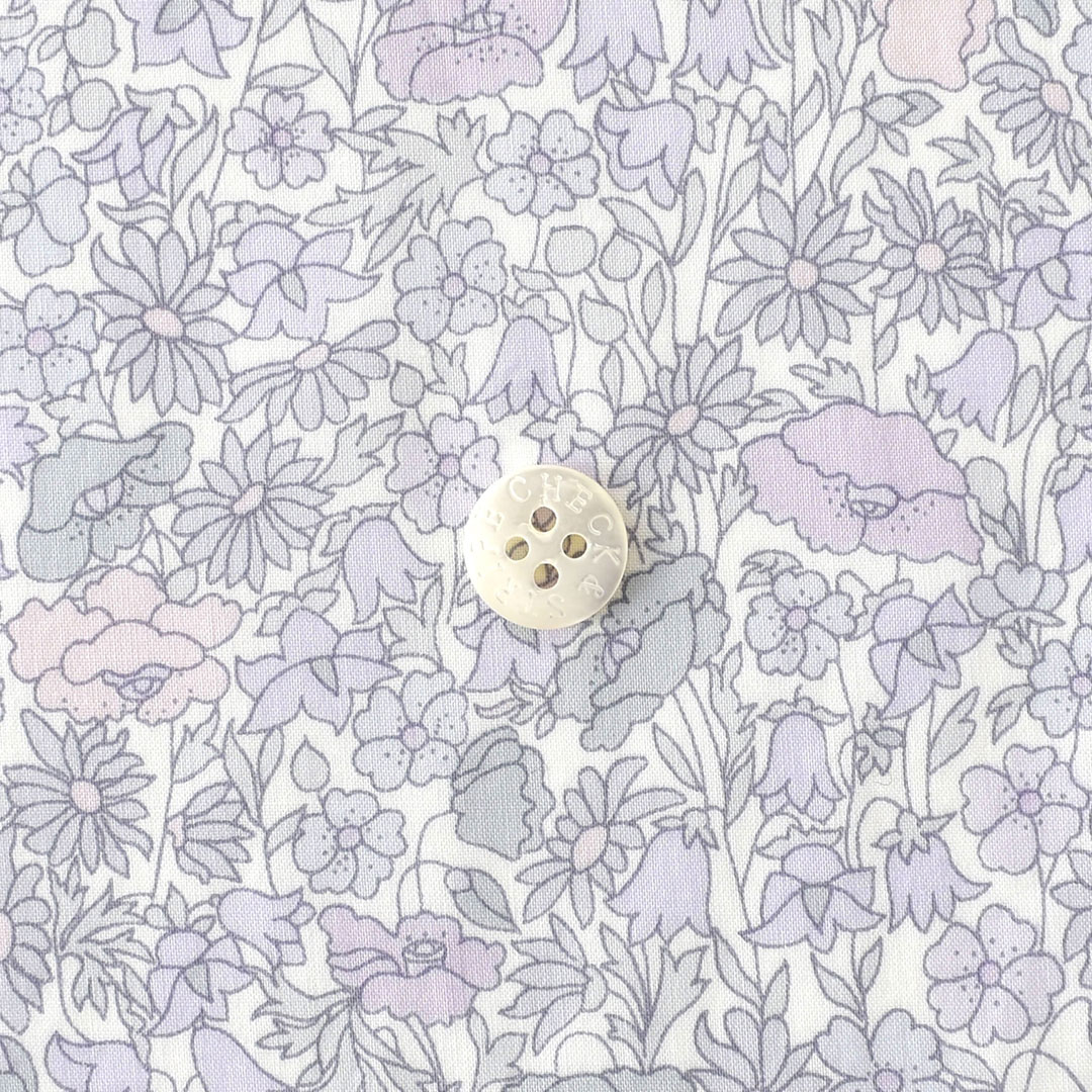リバティプリント　Poppy Forest ◎J22B(ラベンダー系)