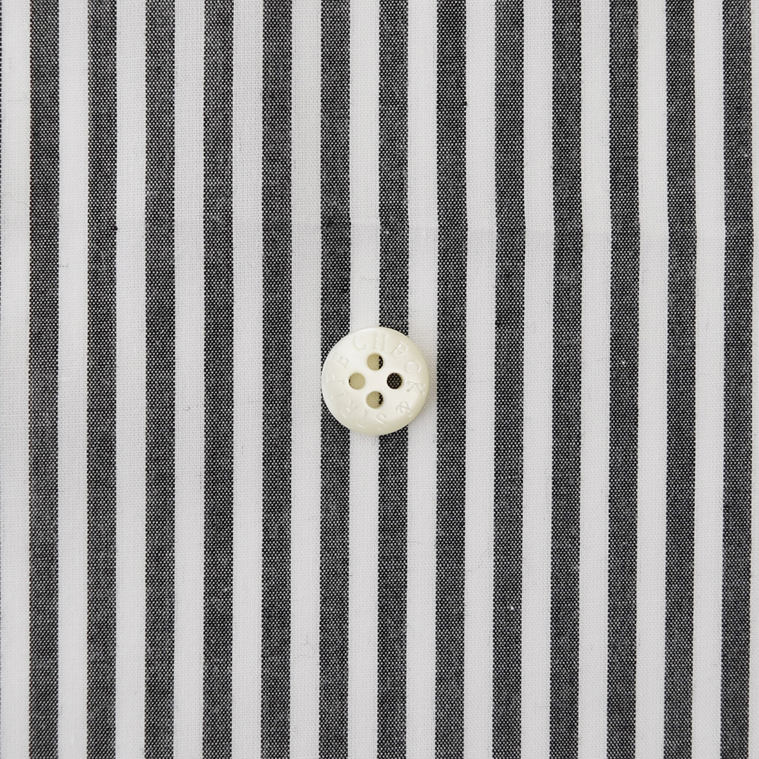 (数量限定トライアル特別20%オフ価格)CHECK&STRIPEオリジナルストライプ　ブラック