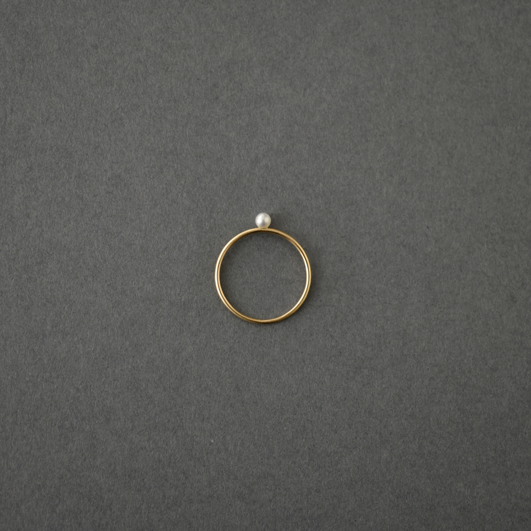 Toile Pearl Ring　9号