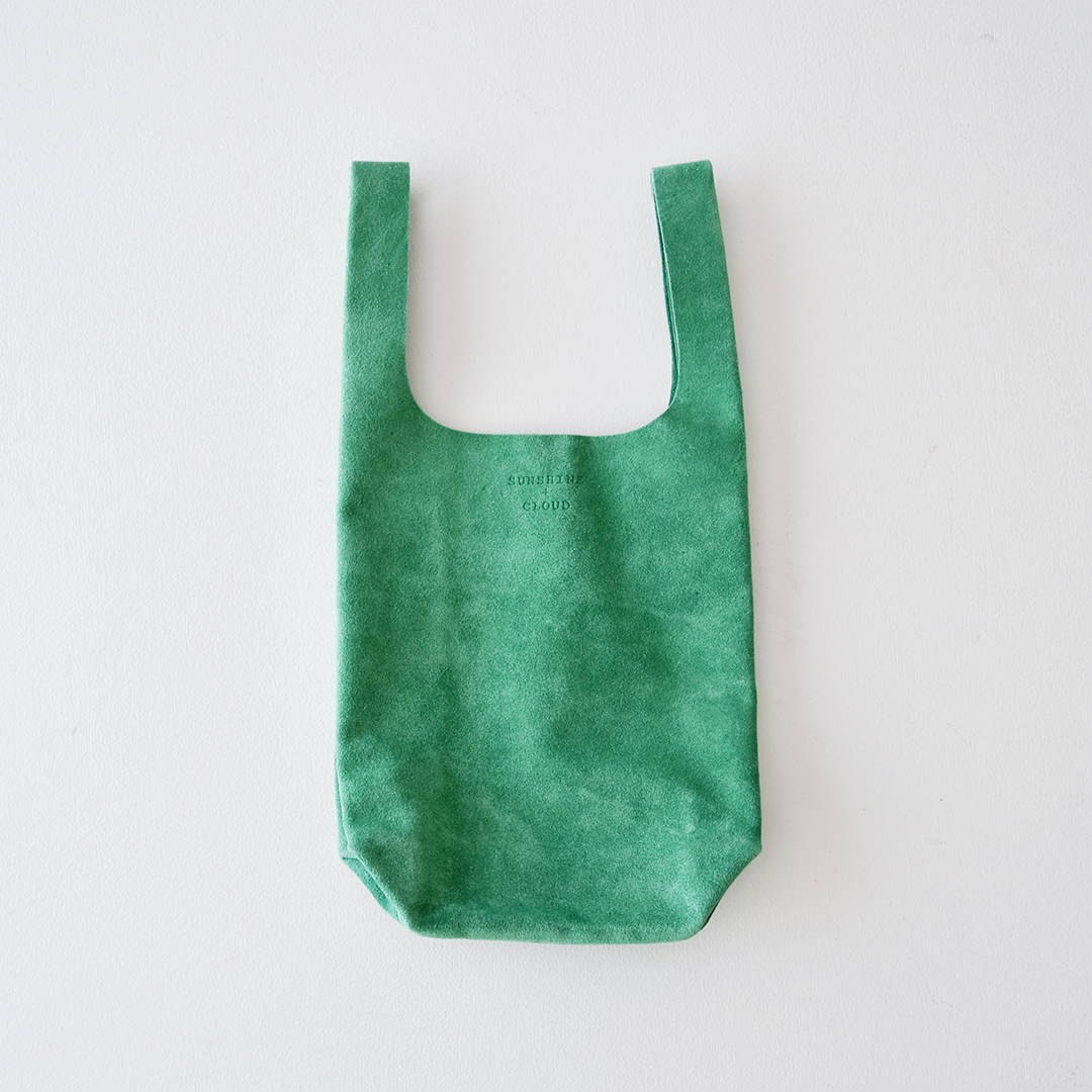 SUNSHINE+CLOUD MINI SUEDE BAG　Green