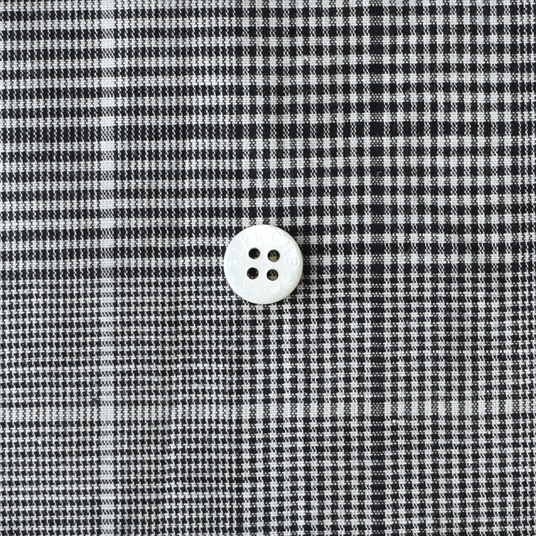 薄手の綿麻ランダムチェック　D