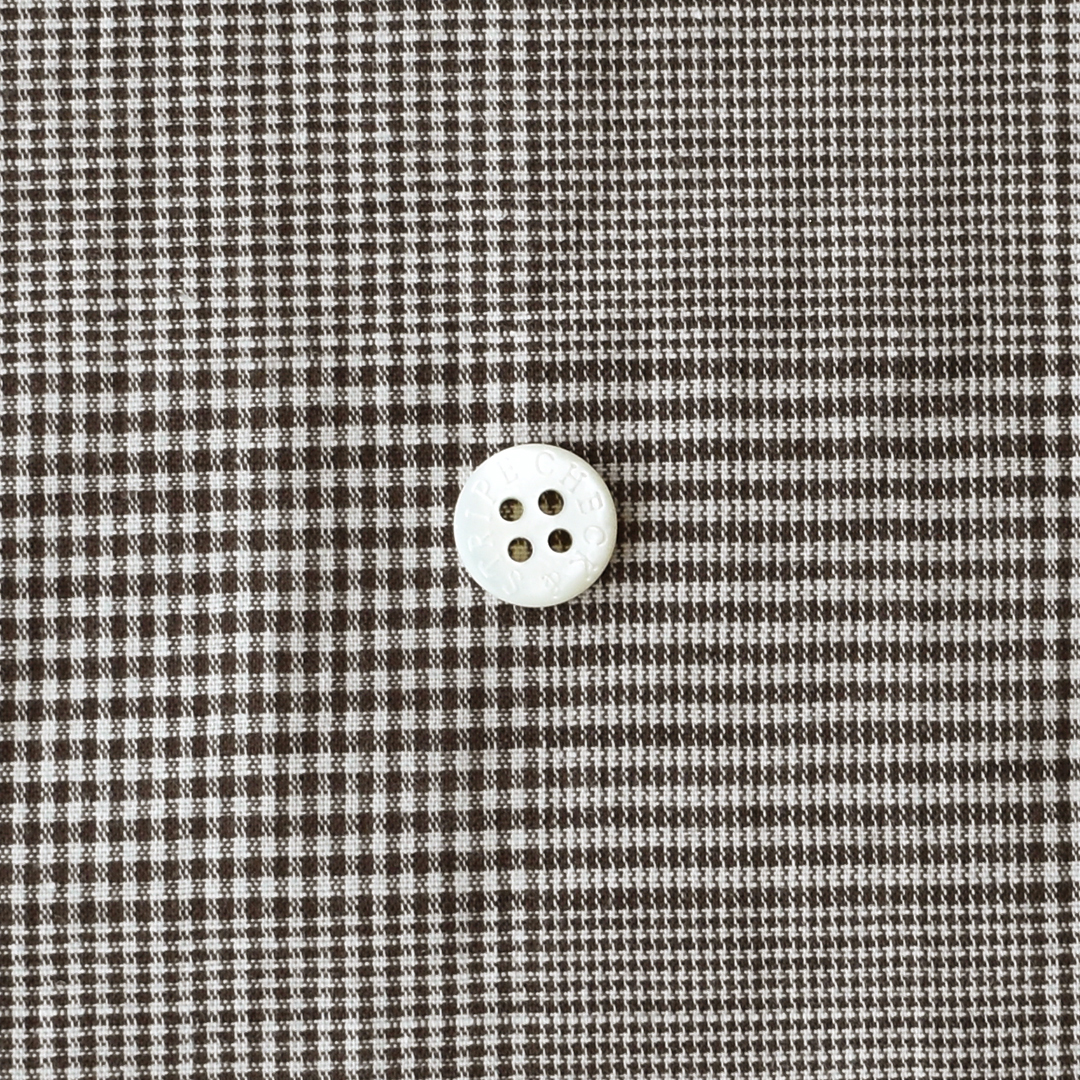 薄手の綿麻ランダムチェック　C