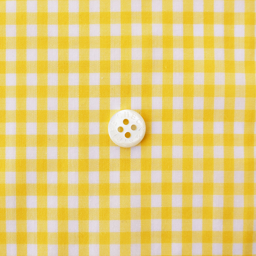 CHECK&STRIPEオリジナルギンガムチェック　きいろ