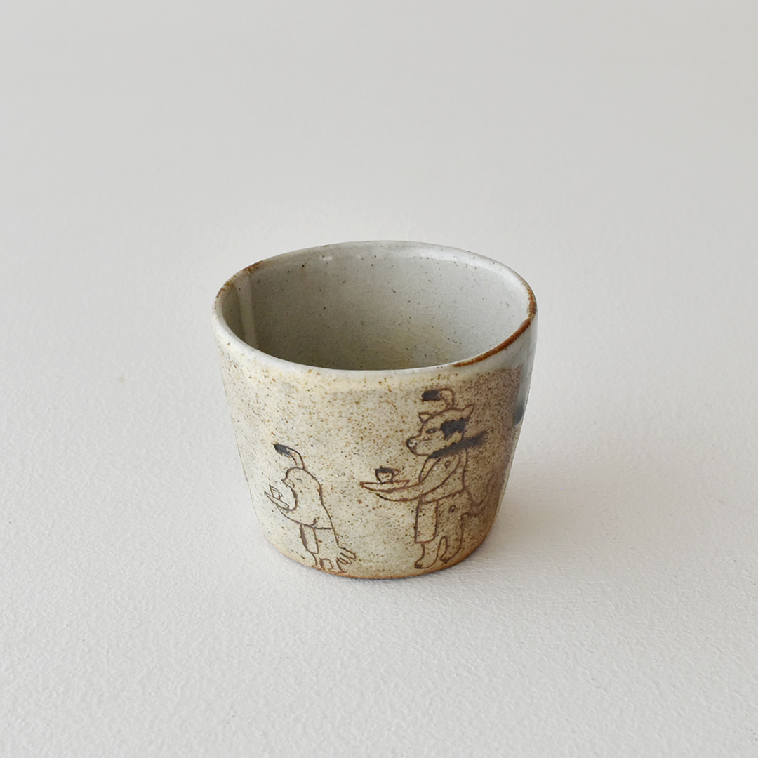 寺門広気 小さい蕎麦猪口　E