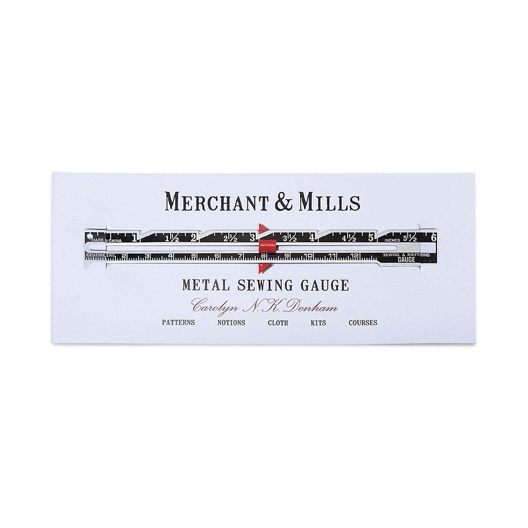 M&M METAL SEWING GAUGE