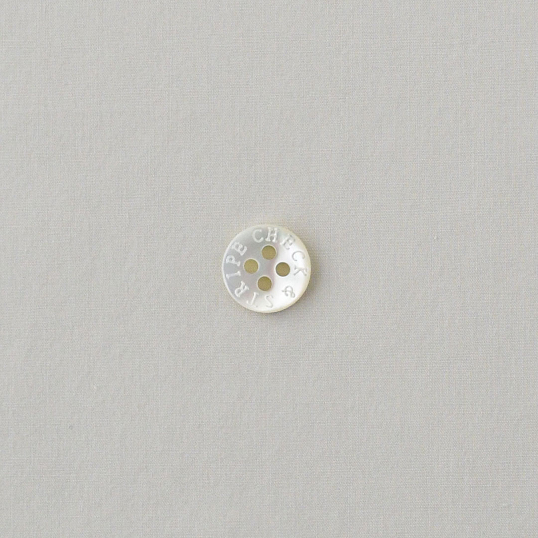 CHECK&STRIPEオリジナル my favorite cotton　グレージュ
