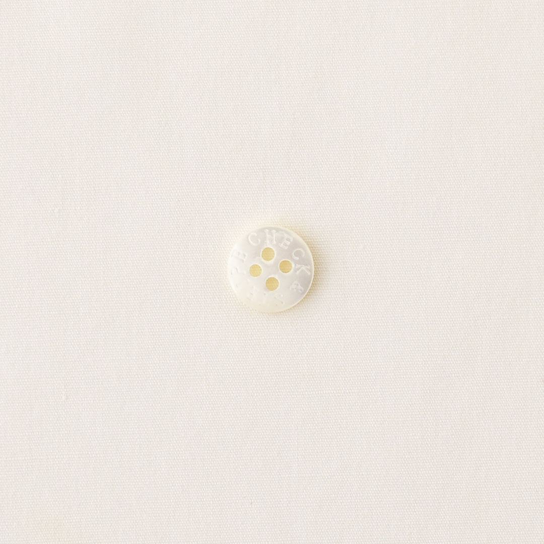 CHECK&STRIPEオリジナル海のブロード　きなり色