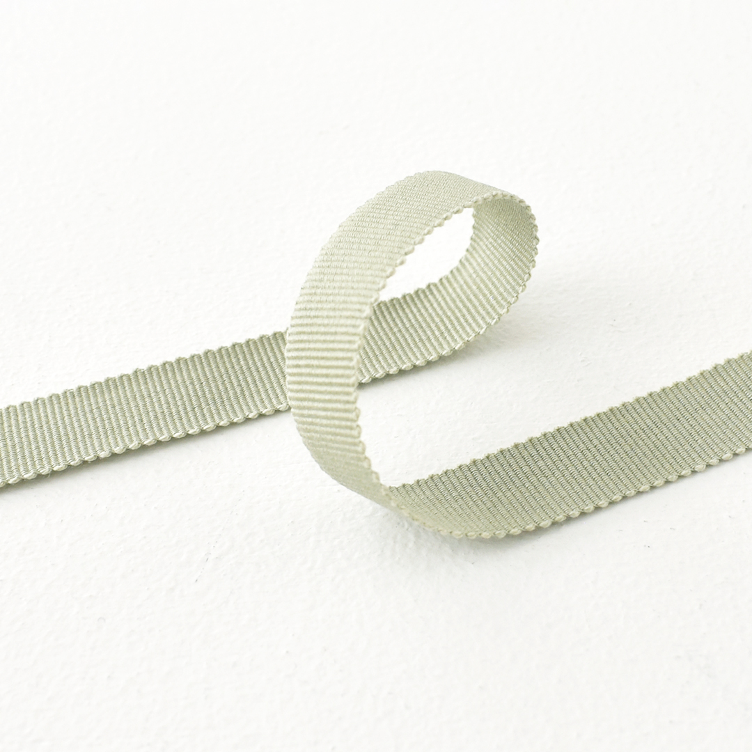 フランスのコットングログランテープ 15mm幅　532(セージ)