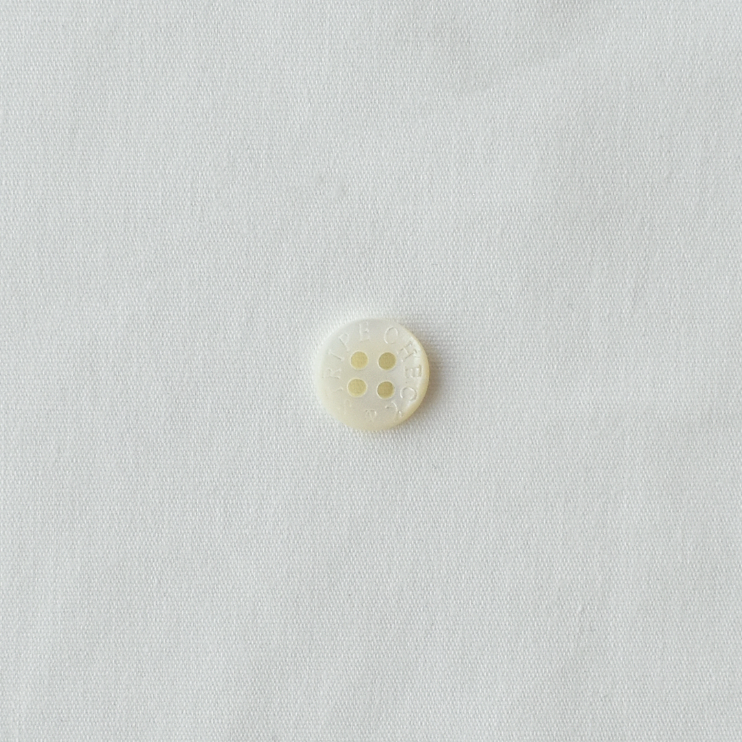 ほどよい厚みのコットンブロード　ホワイト