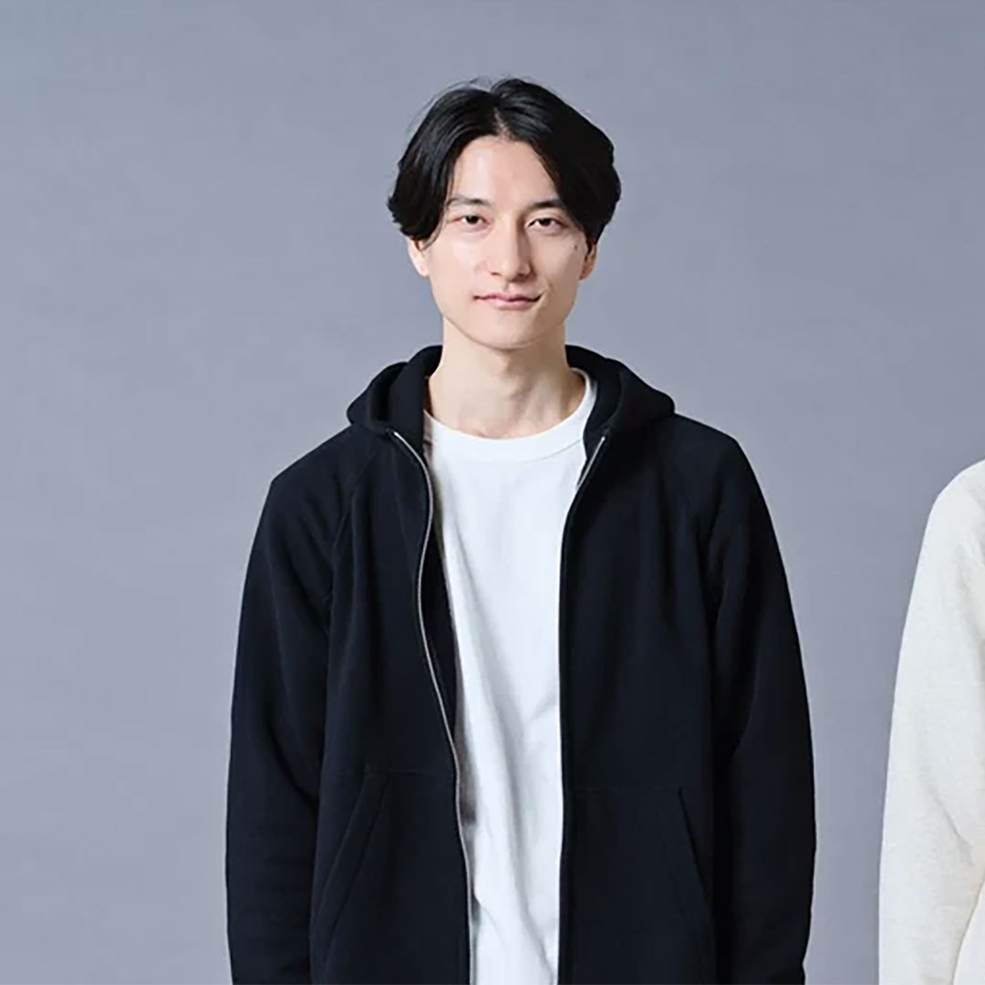 kitt Double Zip Hoodie リッチブラック　XL