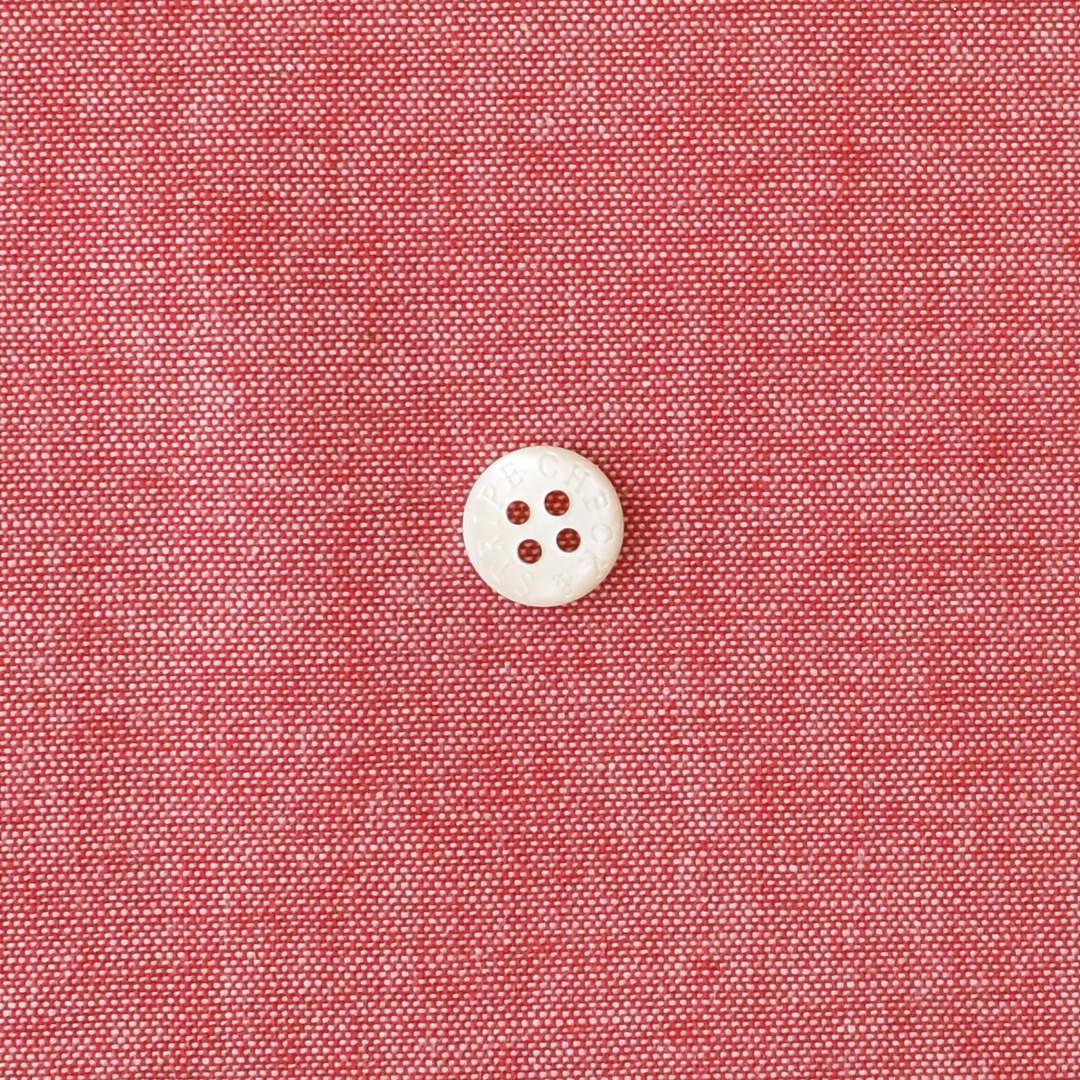 さらっとしたコットンダンガリー　レッド系