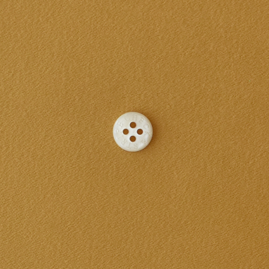 コットンの微起毛チノクロス　マスタード