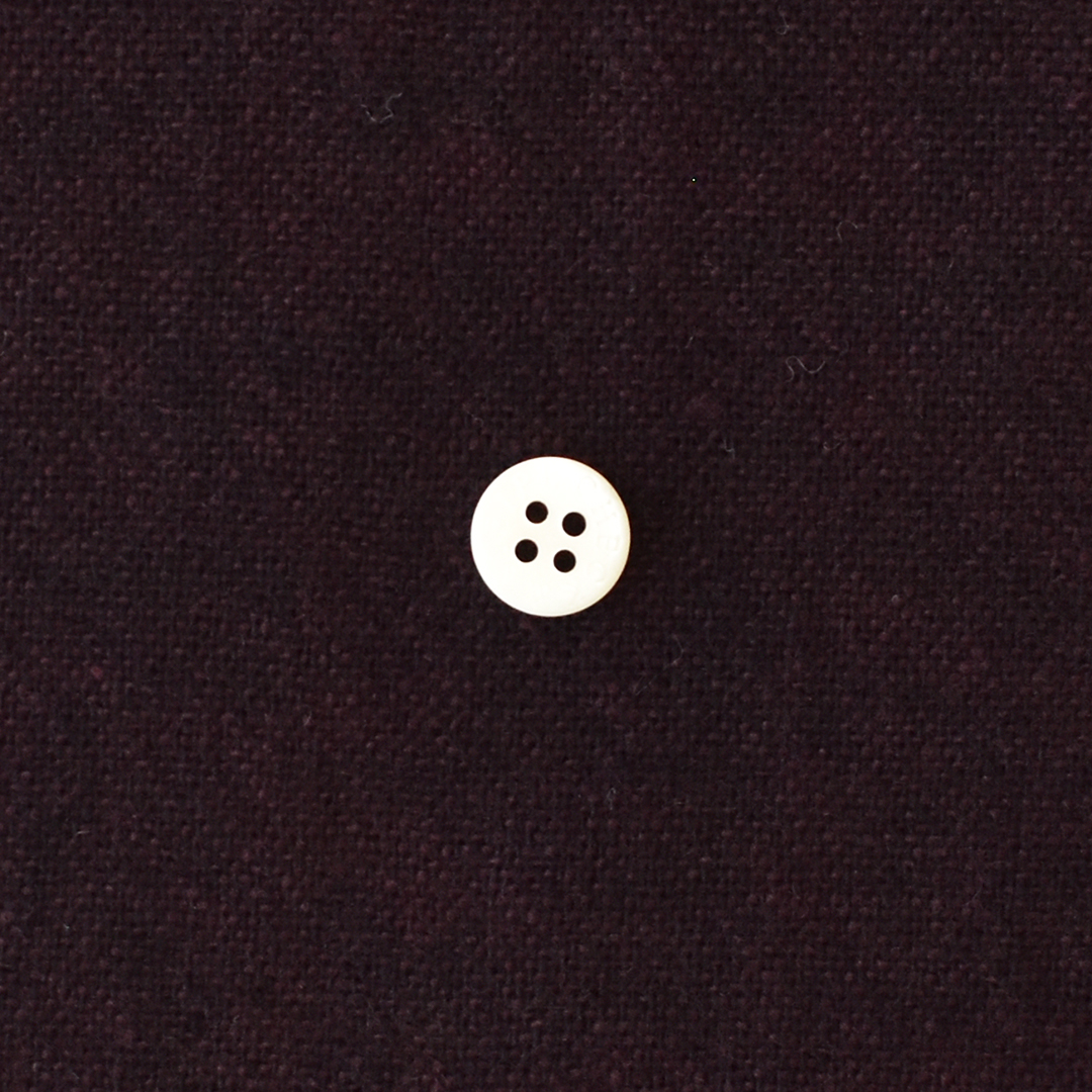 (特価)甘めに織られたキャンバスウール　ブラック×ダークパープル