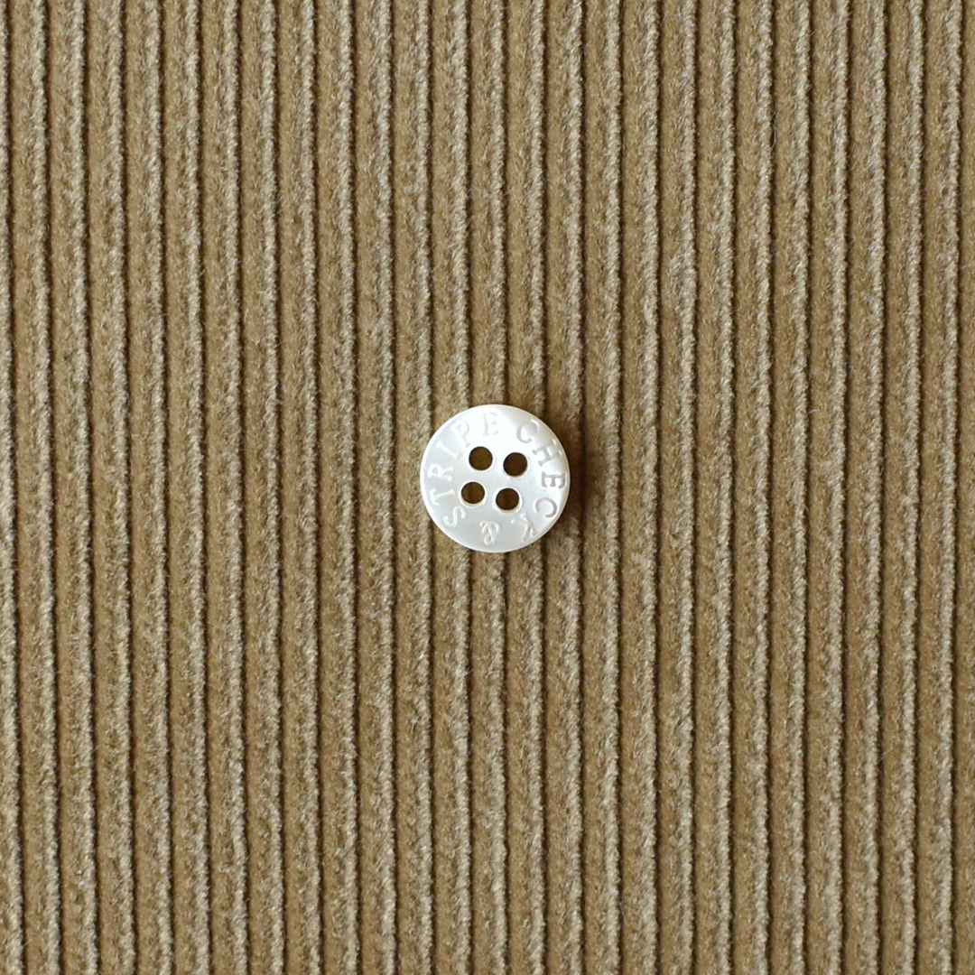 ちょっと幅広太うねプレミアムコーデュロイ　キャメル