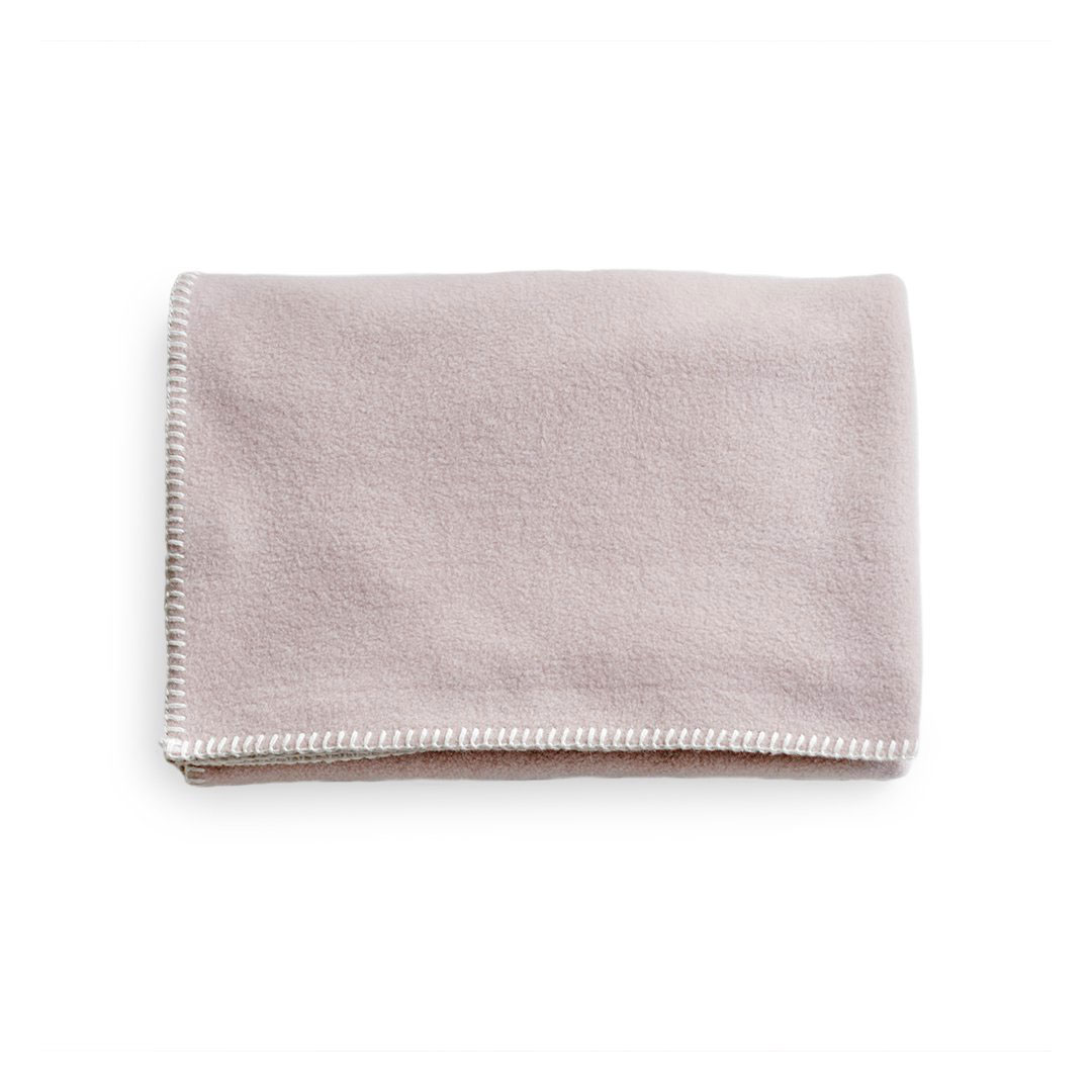 CINQ TWEEDMILL フリースミニブランケット　オートミール