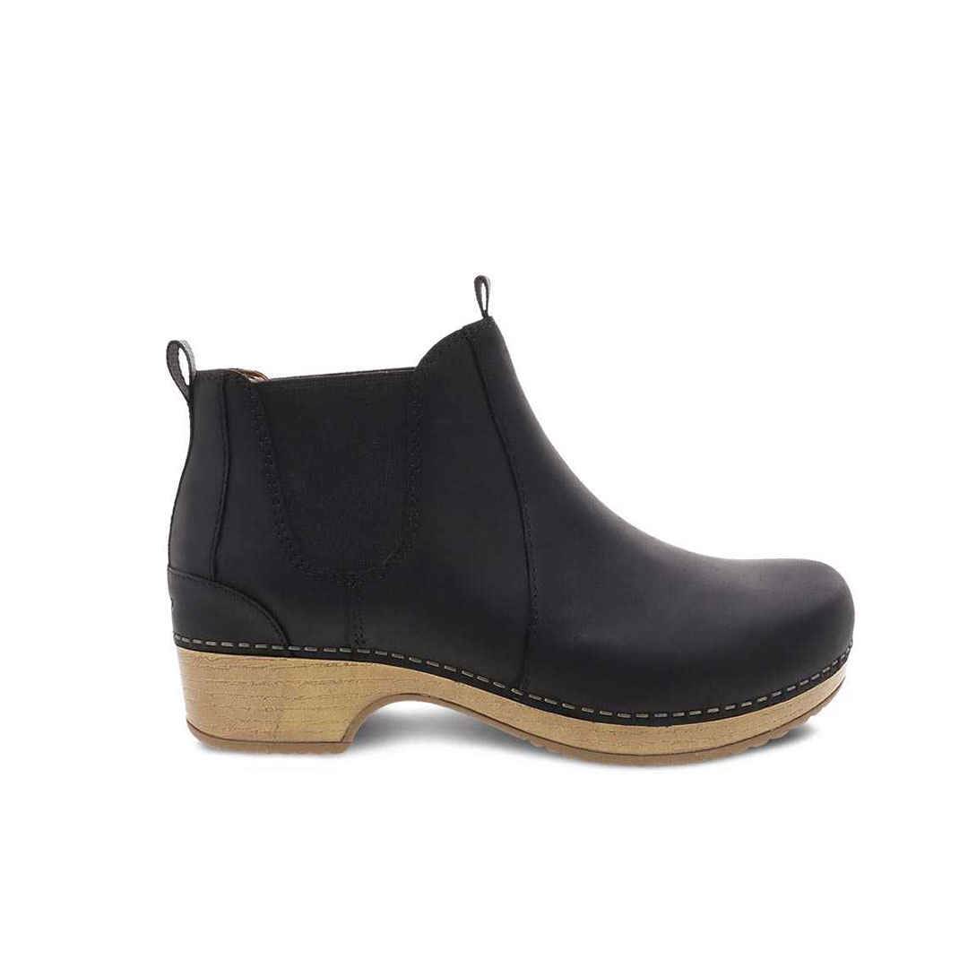 DANSKO BECKA Black Oiled Pull Up　38