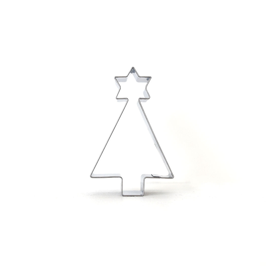 CINQ Birkmann クッキー型　クリスマスツリー②（星付き）