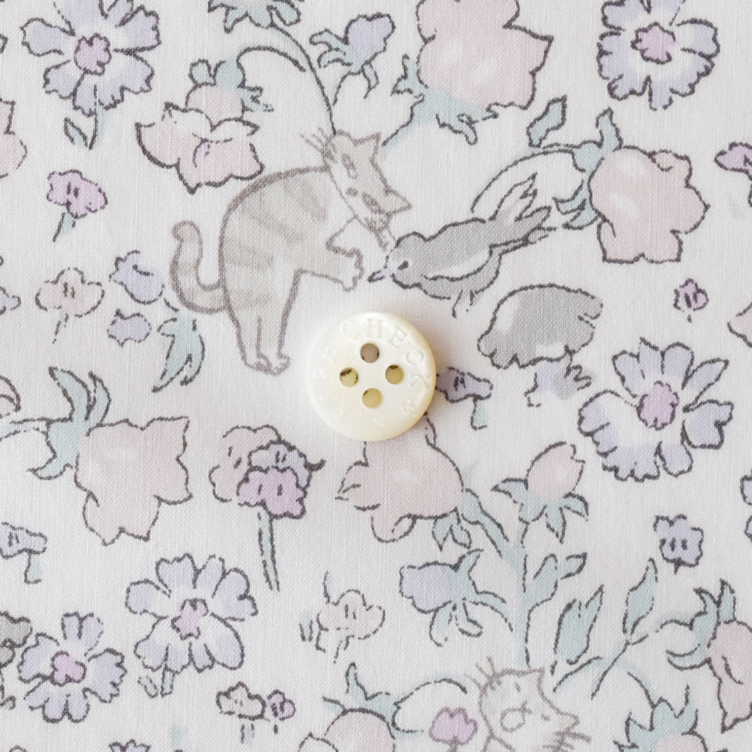 リバティプリント Toraneko Rivendell　◎J25D（ラベンダー系）