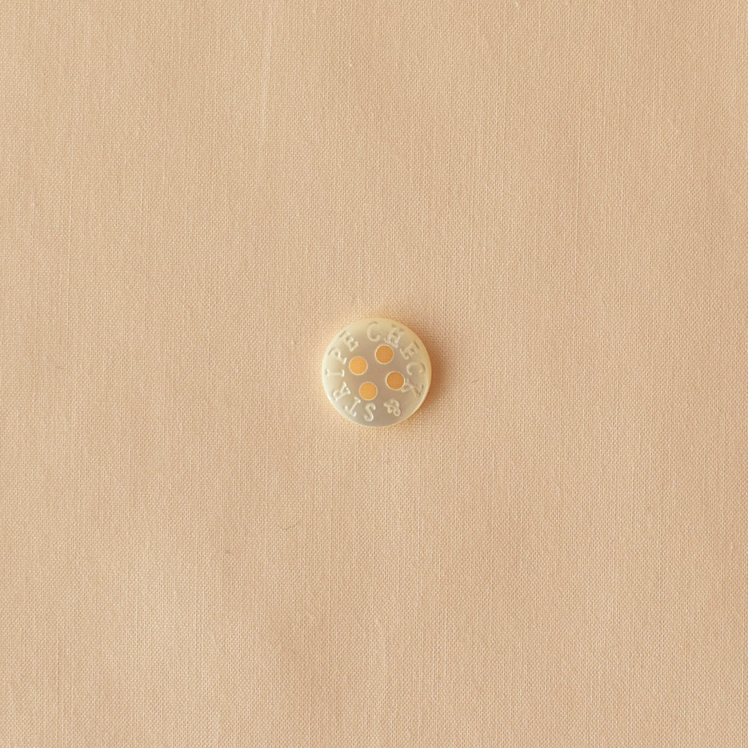 ハリのある薄手のコットン　ピンクベージュ