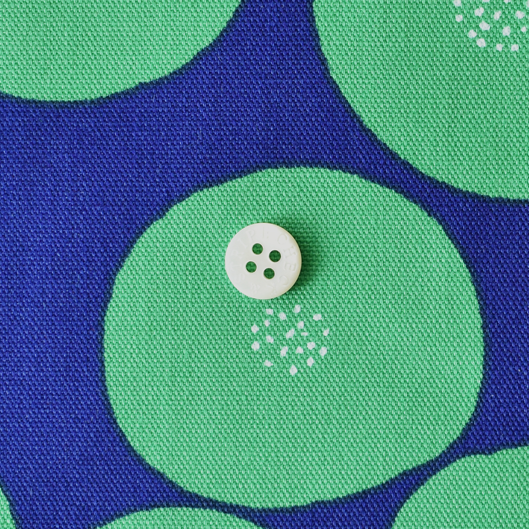 あんぱん オーガニックオックスフォード　C(ネイビー×グリーン)